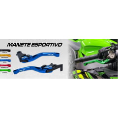  MANETE ESPORTIVO MOTOSTYLE COM REGULAGEM PARA HONDA CB1000R 08/16