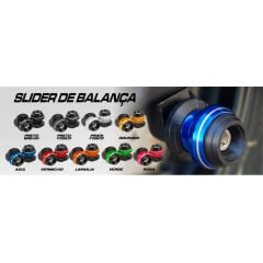 SLIDER BALANÇA MOTOSTYLE PRO SERIES C/ SUPORTE 1 CB300/CB500/CBR500/TWISTER/FAZER 250
