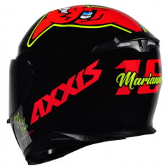 CAPACETE AXXIS EAGLE MG16 CELEBRITY EDITION BY MARIANNY VERMELHO